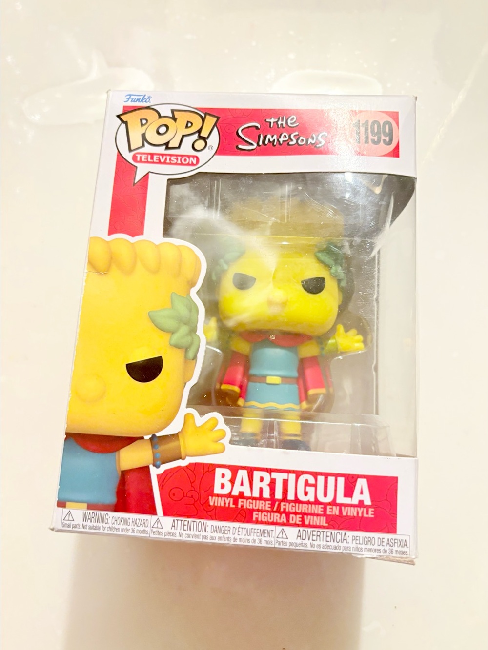 Funko POP! The Simpsons Bartigula Yellow Red Blue Vinyl Figure